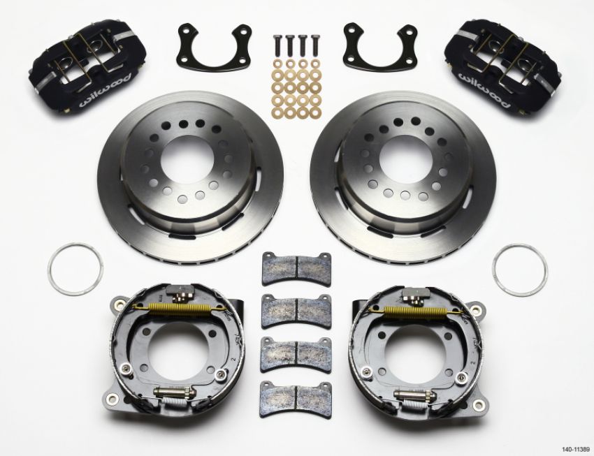 Wilwood 140-11389 Dynapro Low-Profile 11.00in P-Brake Kit New Big Ford 2.50in Offset
