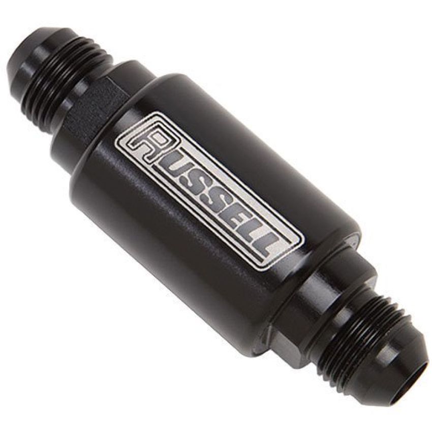 RUSSELL RUS650103 P/C #8 3-1/4in Fuel Filter - Black