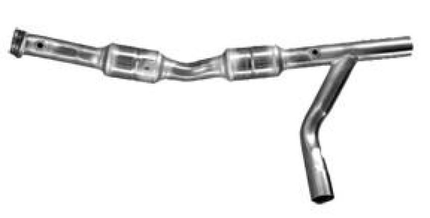 AB Catalytic 44843 Direct Fit Catalytic Converter Passenger side ( Non C.A.R.B. Compliant)
