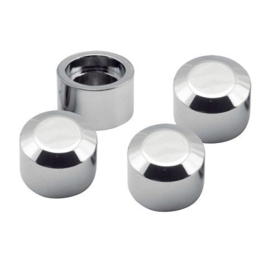 S&S Cycle 50-0333 1984+ BT/86-03 XL Chrome Head Bolt Covers