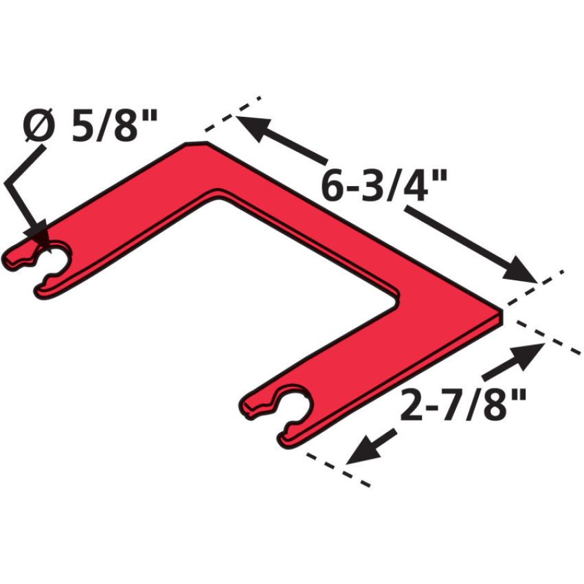 SPECIALTY PRODUCTS COMPANY 35072 TANDEM SHIM-FRTLNR AG 1/8