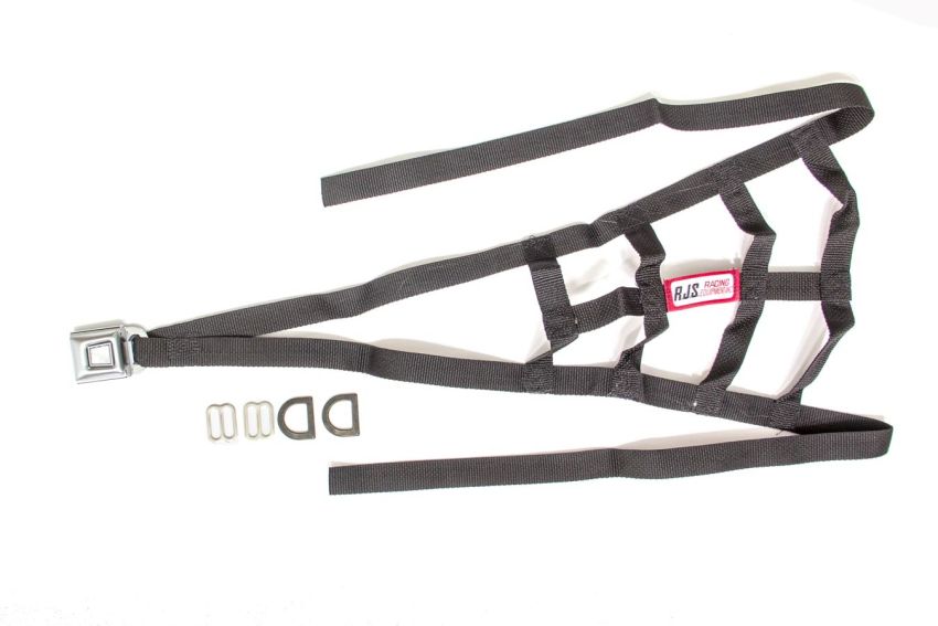 RJS SAFETY RJS10001501 Sprint Car Cage Net- Black Non-SFI