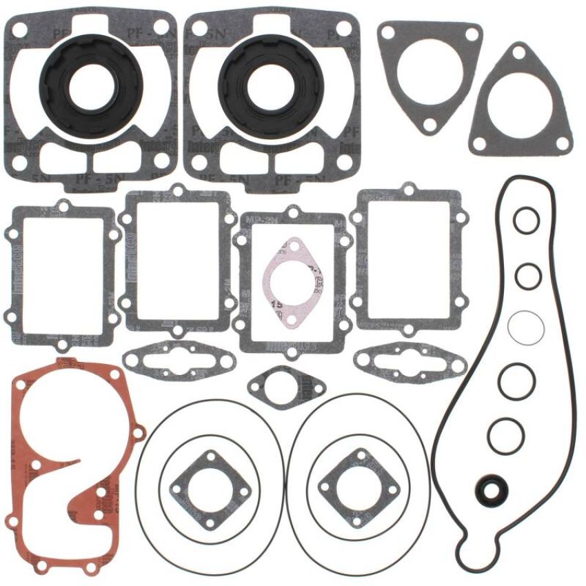 Vertex Pistons 711264 Vertex Gaskets 01-04 Polaris 440 Pro X LC/2 Complete Gasket Kit w/ Oil Seals