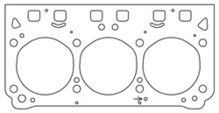 Cometic Gasket C5721-062 Cometic Buick 3800 Series II/III V6 .062in MLS Cylinder Head Gasket - 3.840in Bore - RHS