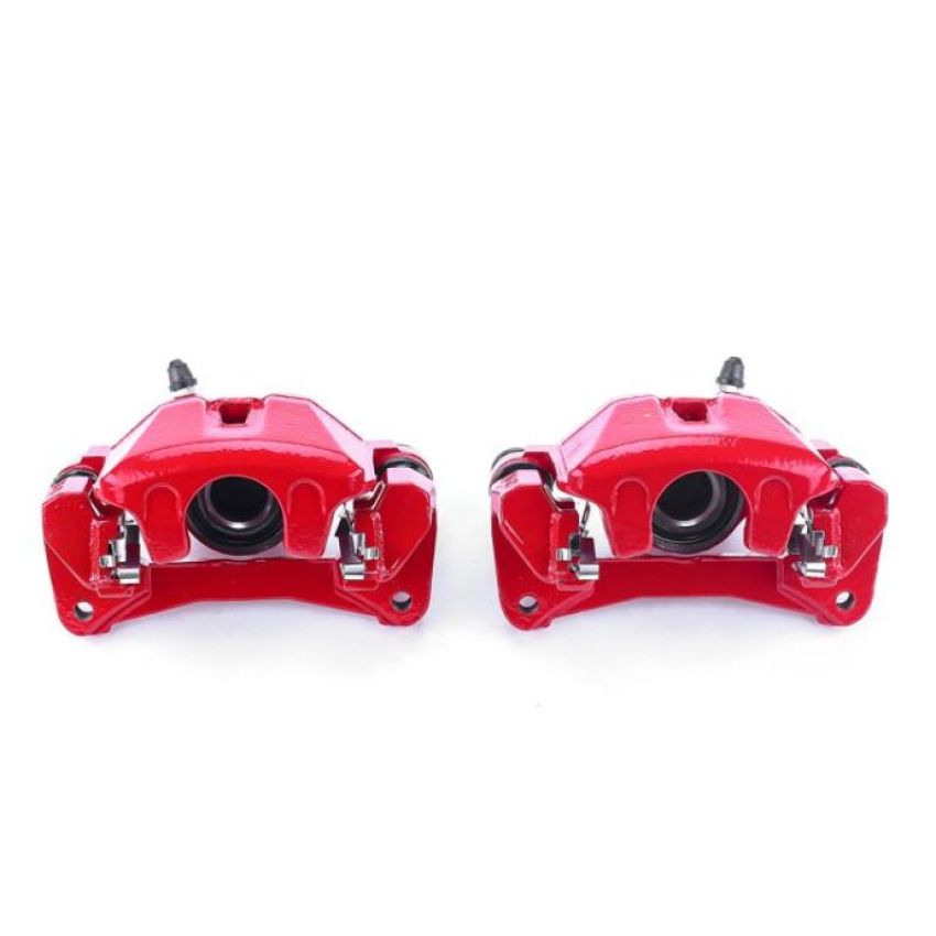 PowerStop S2592 Red Powder Coated Calipers
