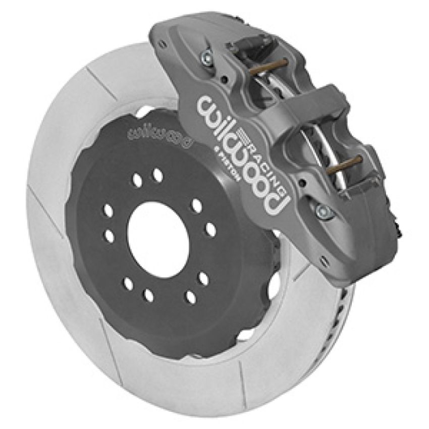 Wilwood 140-13882 AERO6 Front Brake Kit 14.00 Road Race 05-14 Ford Mustang w/Lines