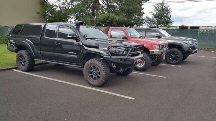 Road Armor 905R5B 12-15 Toyota Tacoma Stealth Front Winch Bumper w/Lonestar Guard - Tex Blk