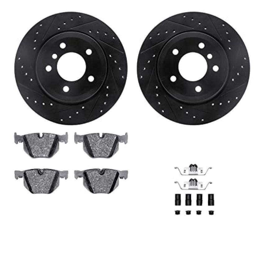 Dynamic Friction 8612-31068 Rotor Kit