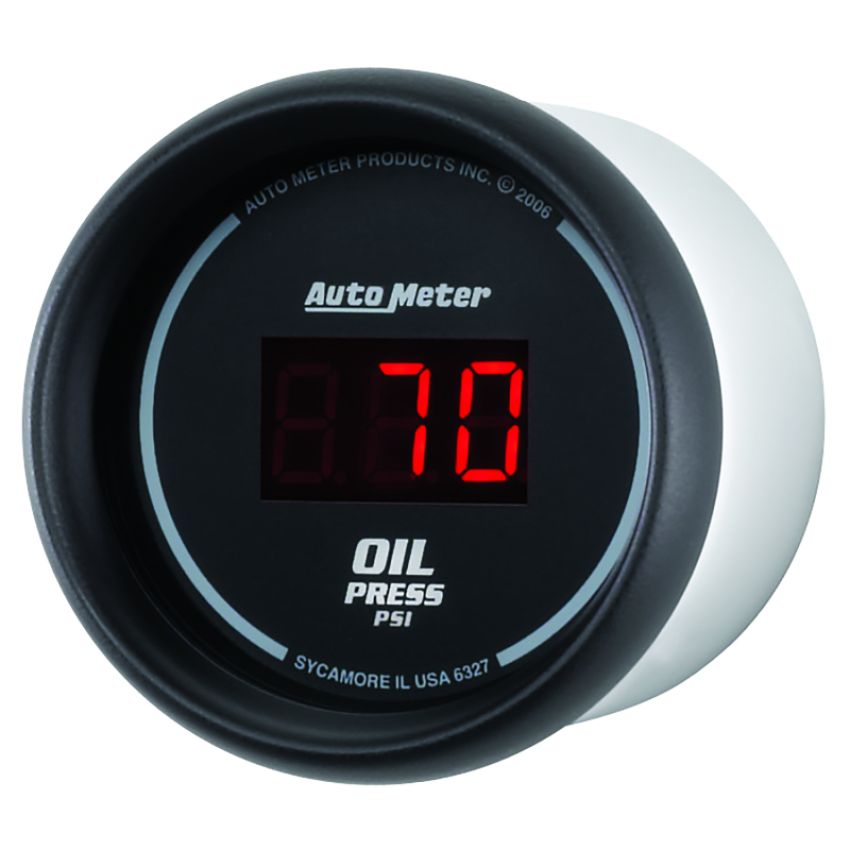 AutoMeter 6327 GAUGE, OIL PRESSURE, 2 1/16