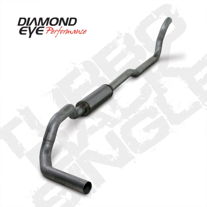 Diamond Eye Performance K4209S Diamond Eye KIT 4in TBSGL SS DDG2X4 89-93 Dodge 5.9L Cummins 2500/3500