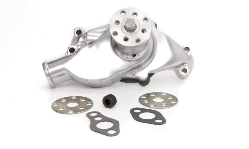 RACING POWER CO-PACKAGED RPCR6916 55-68 SBC Alum Short Water Pump 5/8 Shaft