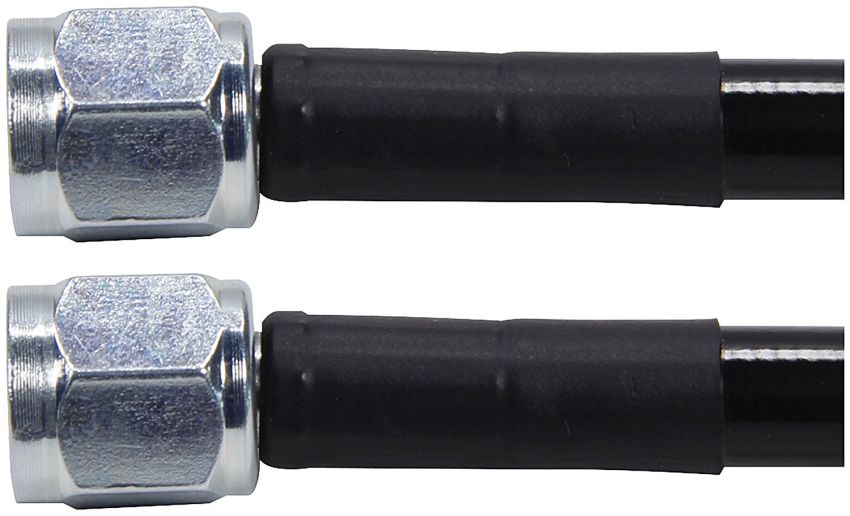 ALLSTAR PERFORMANCE ALL48440-24 Coated Braided Line 24in #4Hose -4Str/-4Str Steel