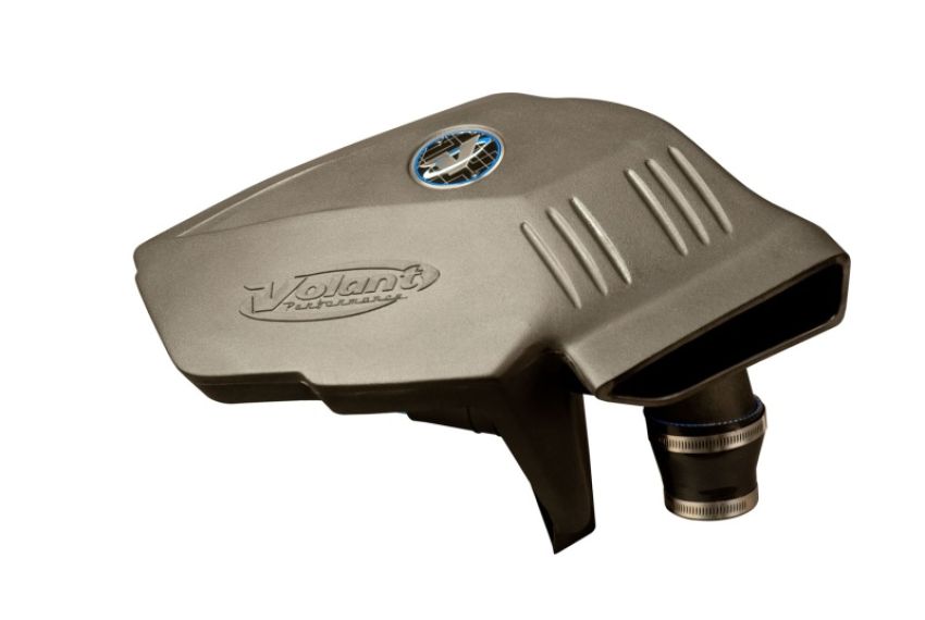Volant 119206 Volant air intake systems utilize a high-velocity venturi filter adapter which provides a smooth transition through the MAF sensor into the intake tube for a much needed airflow improvement over the factory rubber tubing and resonator box.