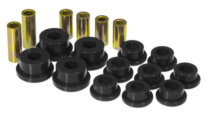 Prothane 13-201-BL 95-99 Mitsubishi Eclipse Front Upper/Lower Control Arm Bushings - Black