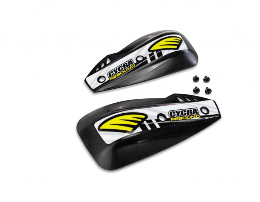 Cycra 1CYC-1027-12 Rebound DX Handshields - Black