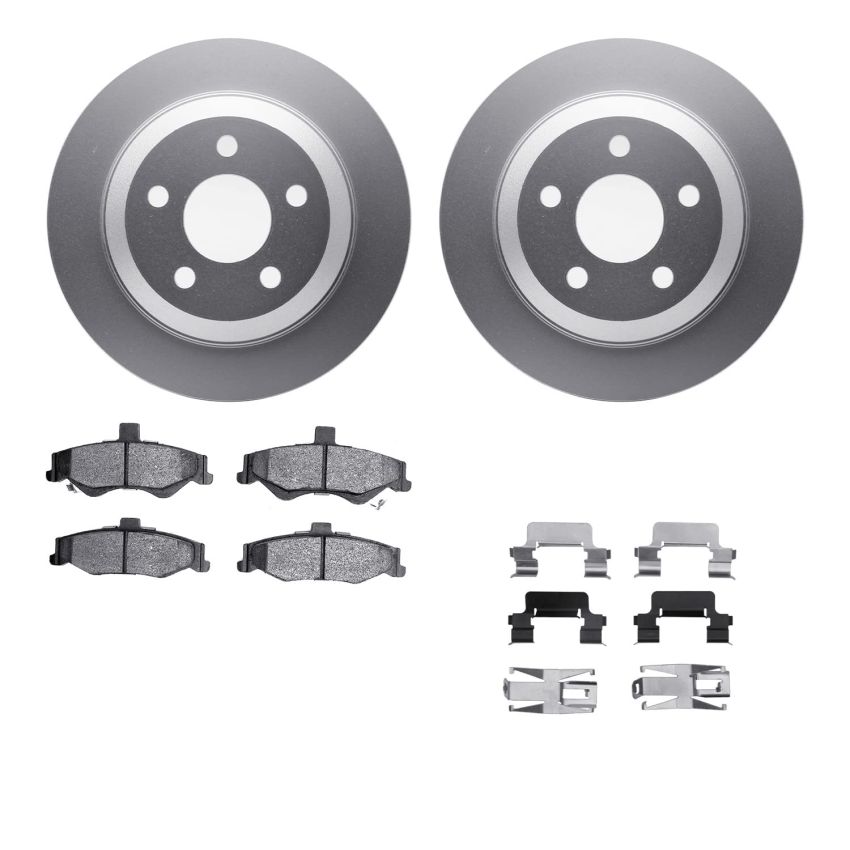 Dynamic Friction 4512-52027 Rotor Kit
