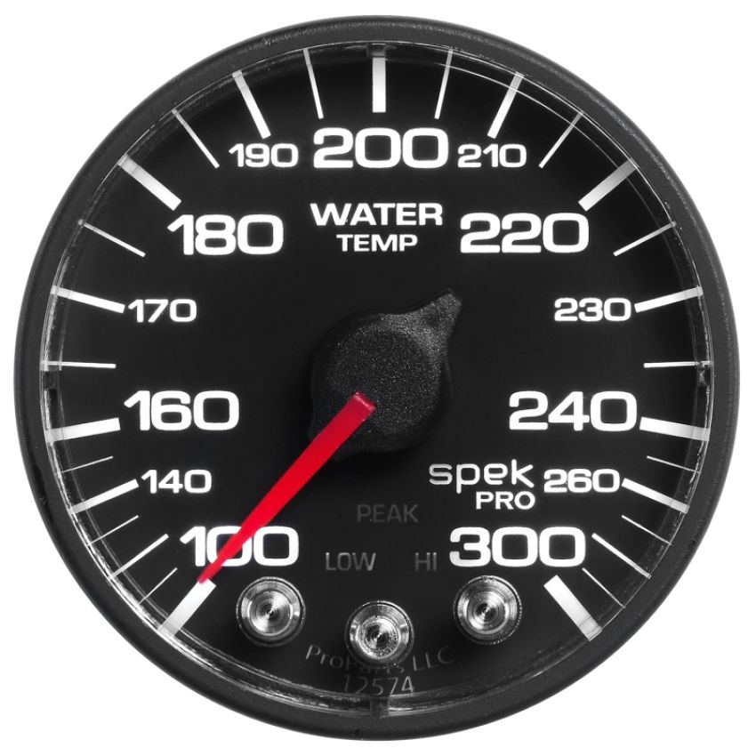 AutoMeter P546328 Spek-Pro - Nascar 2-1/16in Water Temp 100- 300F Bfb Ecu