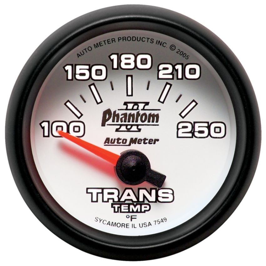 AutoMeter 7549 GAUGE, TRANSMISSION TEMP, 2 1/16
