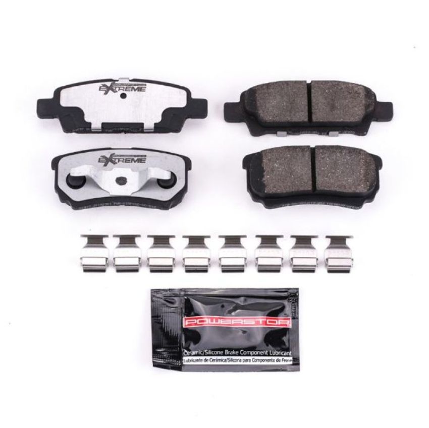 PowerStop Z26-1037 PowerStop - Z26 Performance Carbon-Fiber Ceramic Brake Pads with Hardware Kit