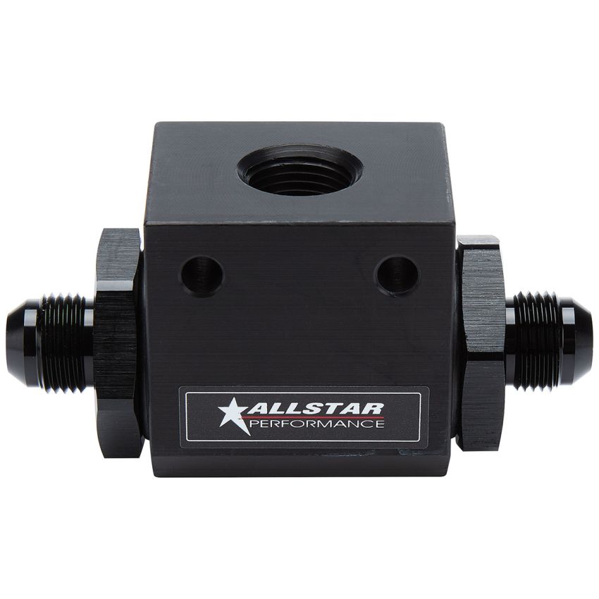 ALLSTAR PERFORMANCE ALL90039 In-Line Oil Temp Tee 8AN