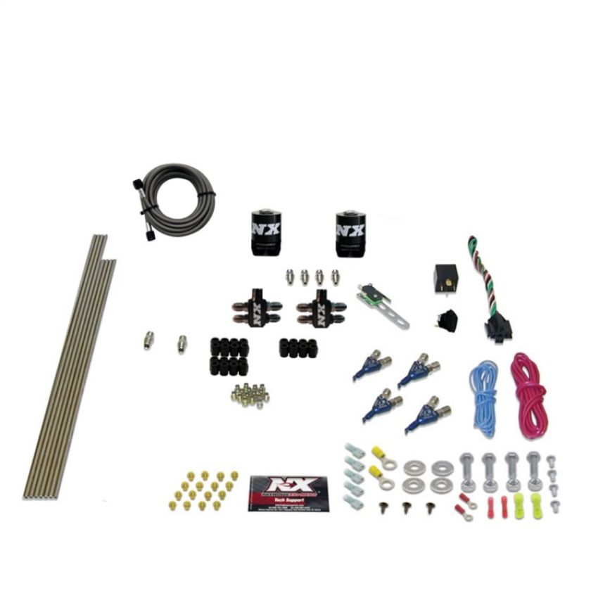 Nitrous Express 80004-00 4-CYL GAS (100-150-200-250HP) LESS BOTTLE
