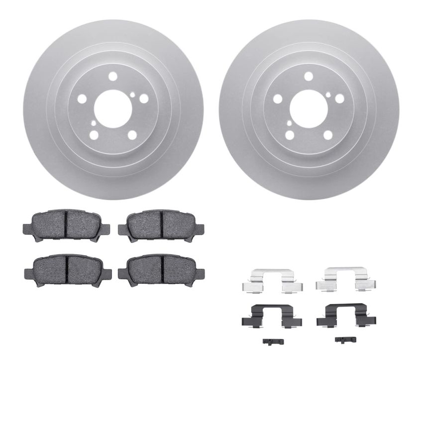Dynamic Friction 4512-13062 Rotor Kit