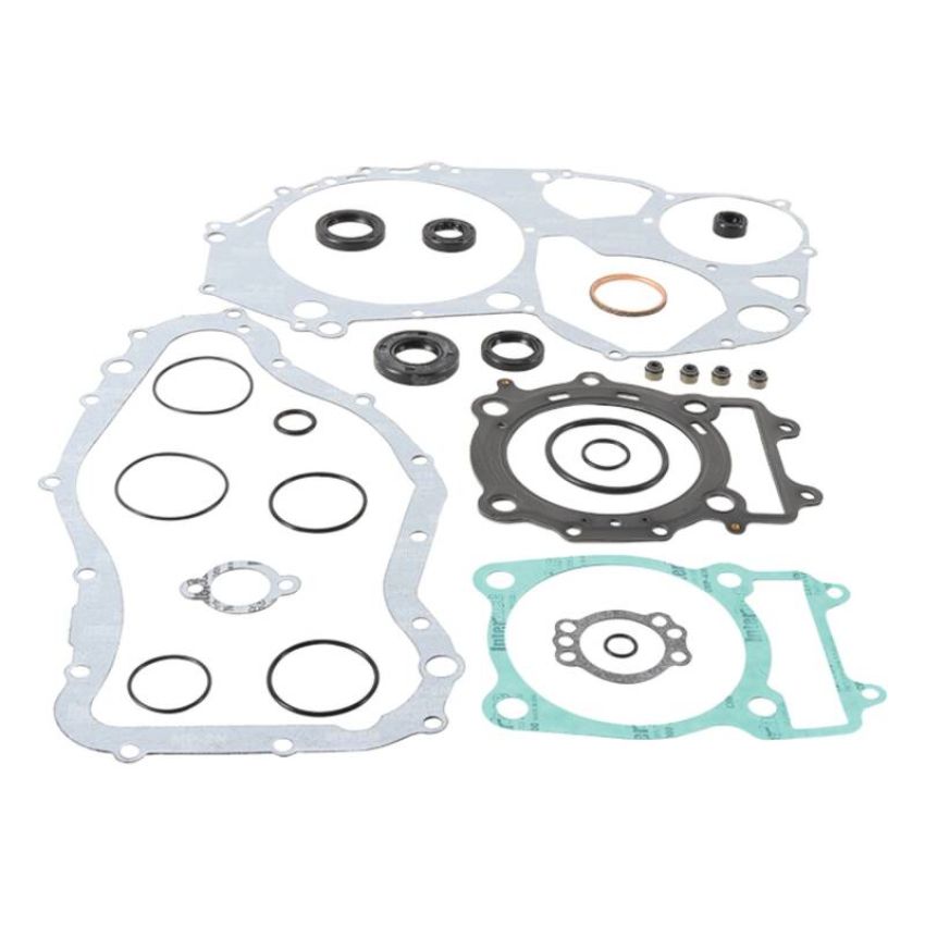 Vertex Pistons 811928 Vertex Gaskets 07-11 Arctic Cat 650 4x4 H1 Complete Gasket Kit w/ Oil Seals