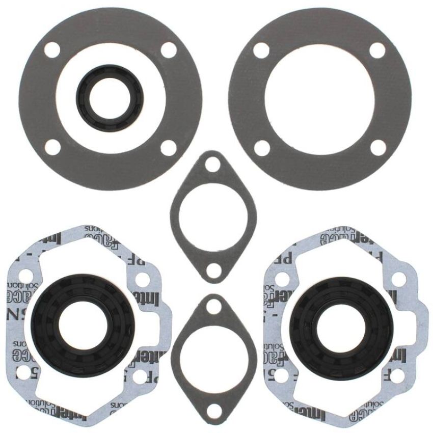Vertex Pistons 711116 Vertex Gaskets 75-78 Moto ski Sonic/345 FC/2 Complete Gasket Kit w/ Oil Seals