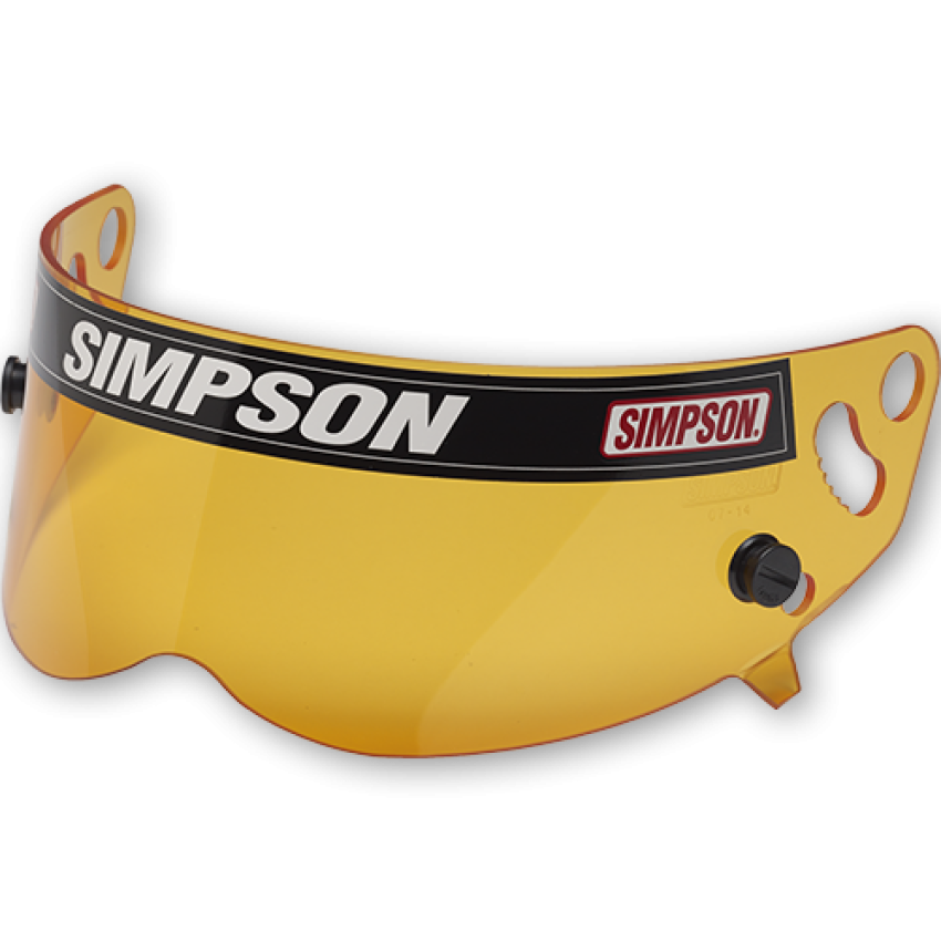 SIMPSON SAFETY SIM89403A Shield Amber/BlueBlocker Bandits/ Diamond Back