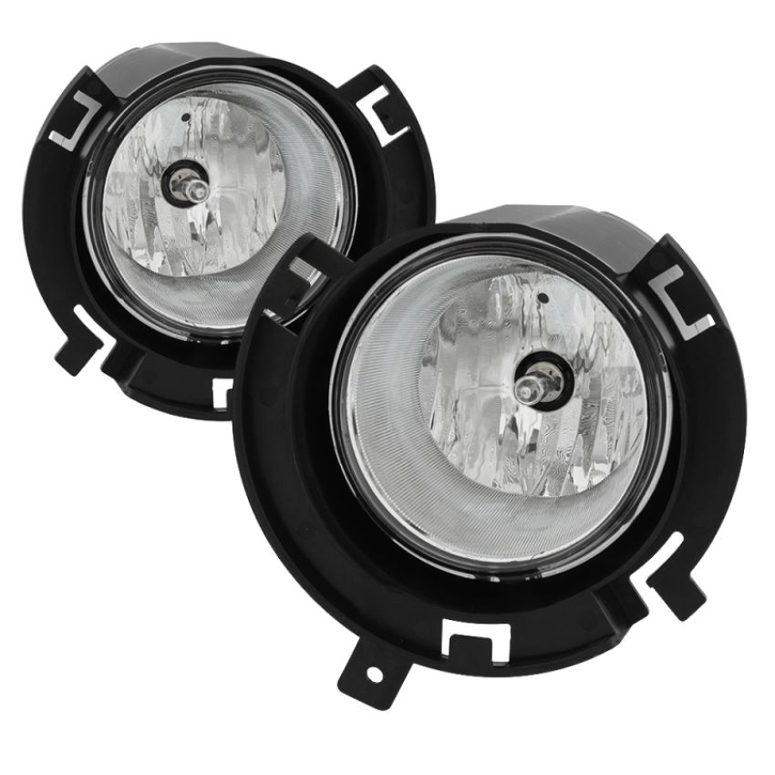 SPYDER 5080400 OEM Fog Light W/Universal Switch - Clear