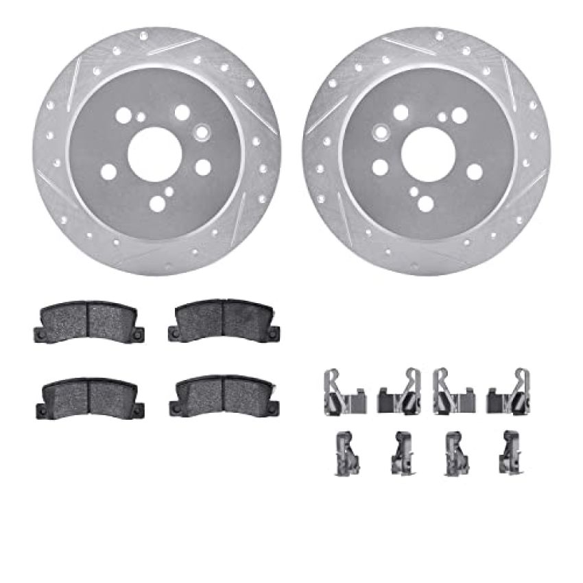 Dynamic Friction 7512-76024 Rotor Kit