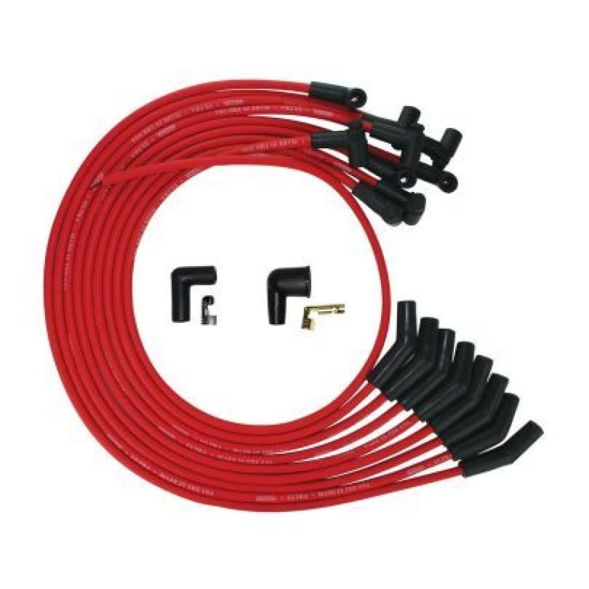 MOROSO MOR52072 Ultra Plug Wire Set SBF 351W Red