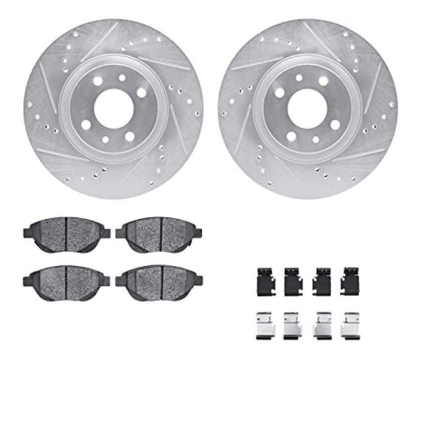 Dynamic Friction 7612-07003 Rotor Kit