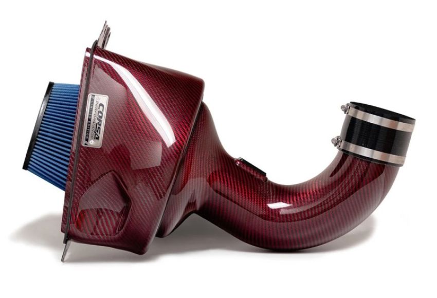 Corsa Performance 44001R Limited Edition Corsa Performance C7 Red Carbon Fiber Air Intake with Oiled Filt