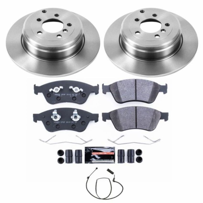 PowerStop TDSK5742 Track Day Spec High-Performance Brake Pad and Rotor Kit