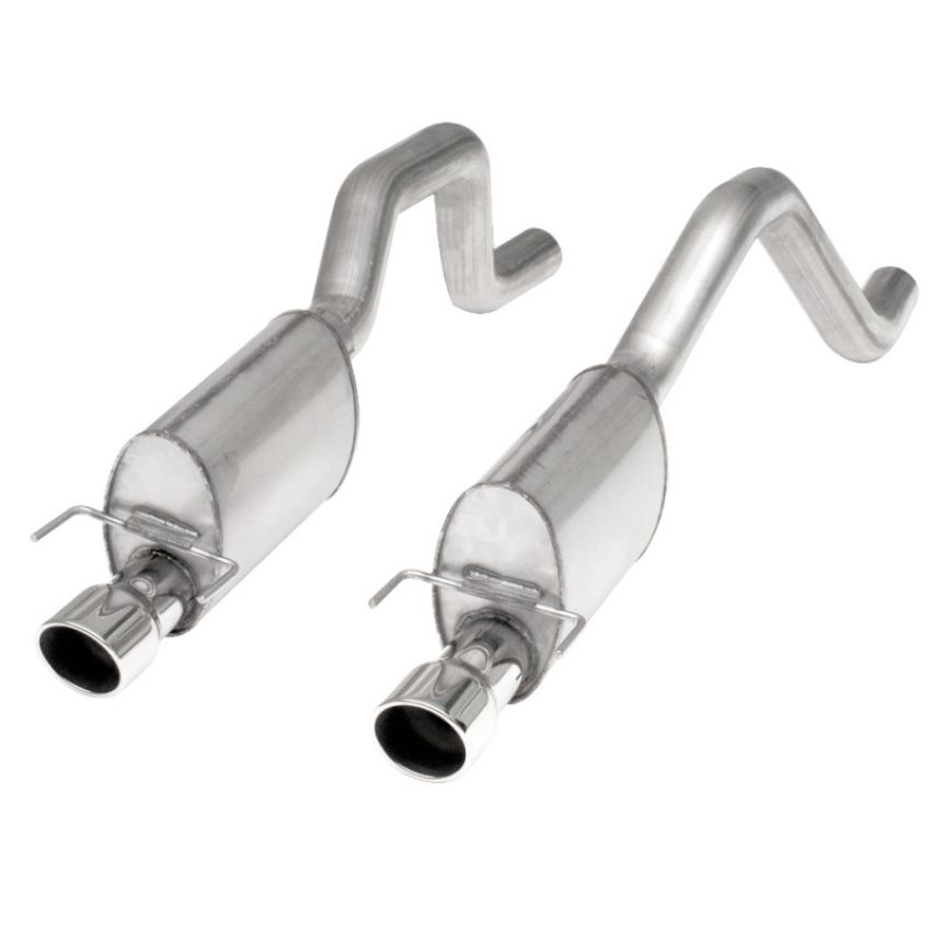Stainless Works ZO6CBC 2006-13 Corvette C6ZO6/ZR1 3in Axleback Chambered Mufflers Dual 4in Rolled Edge Tips