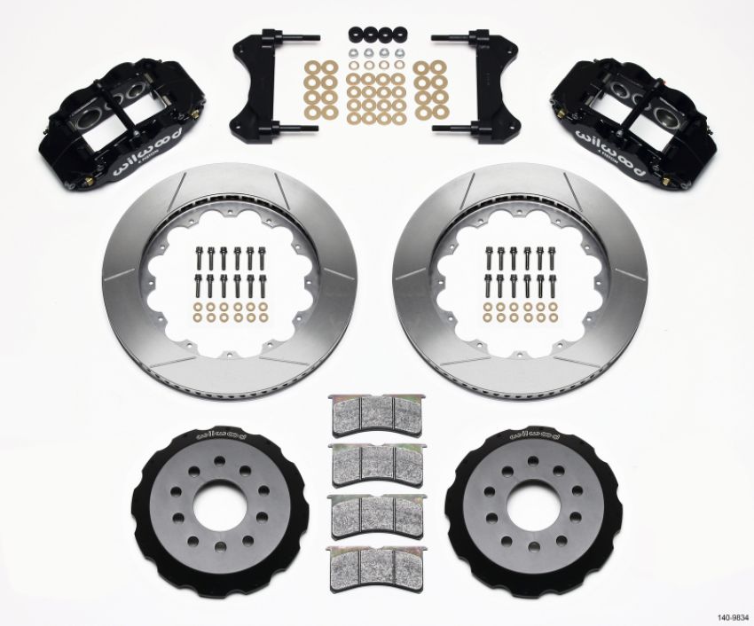 Wilwood 140-9834 Narrow Superlite 6R Front Hat Kit 14.00in 98-02 Camaro/Firebird