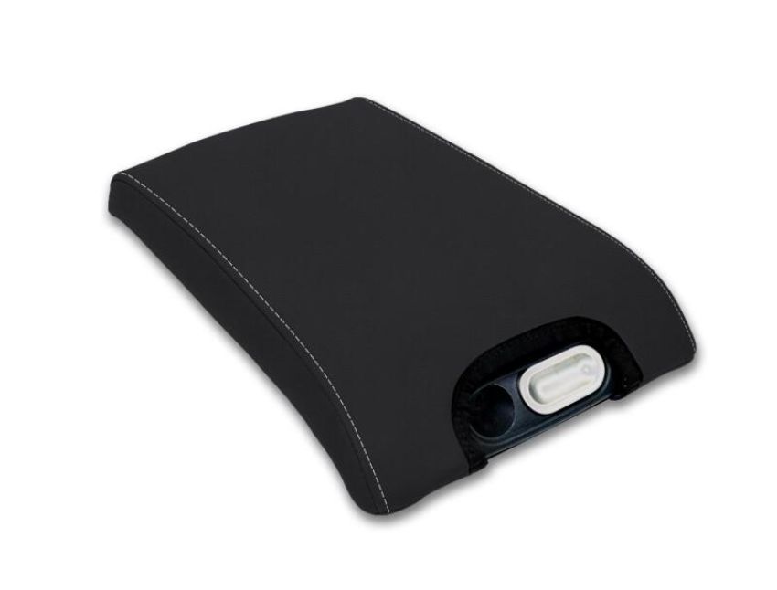 PRP Seats B107-06 PRP 10-14 Ford Raptor  Center Console Cover- Black with Silver Stitch