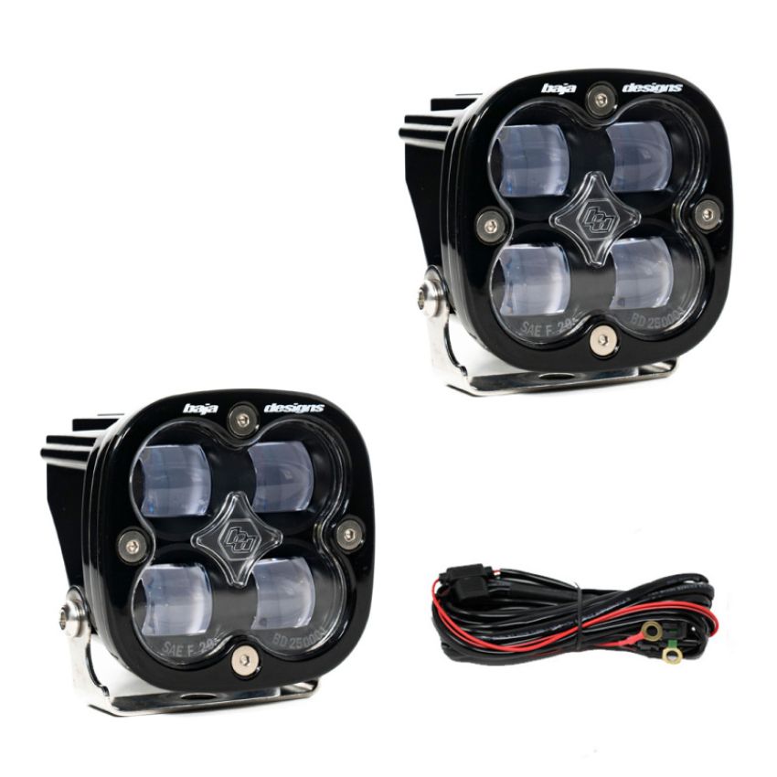 Baja Designs 257801 Squadron SAE LED Auxiliary Light Pod Pair