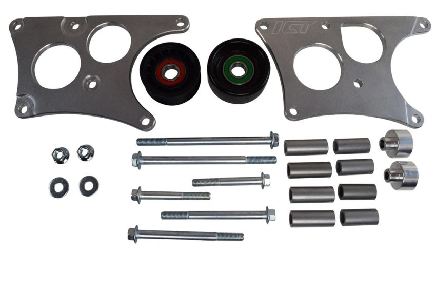 ICT BILLET ICT551566-3 LS Truck Heavy Duty Bill et Alternator Bracket