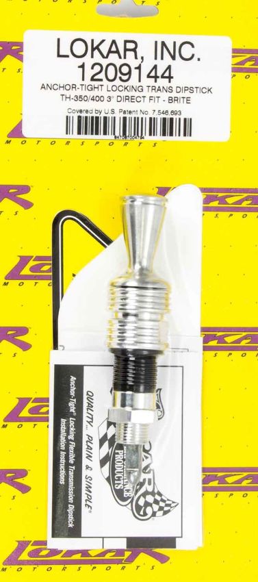 LOKAR LOK1209144 Anchor Tight Locking Dipstick TH350/400