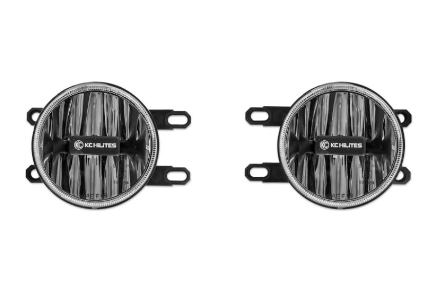 KC HiLiTES 500 G4 Gravity LED SAE ECE 2-Light Sys - 2010-2024 Toyota Tacoma/4Runner/Tundra