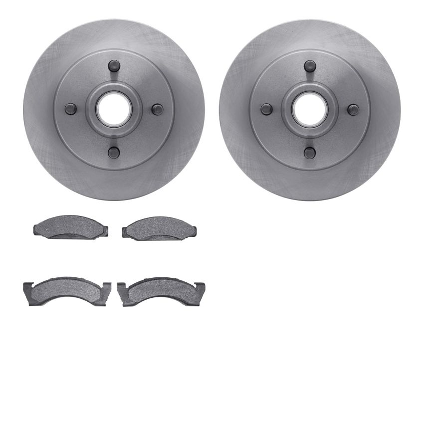 Dynamic Friction 6502-55046 Rotor Kit