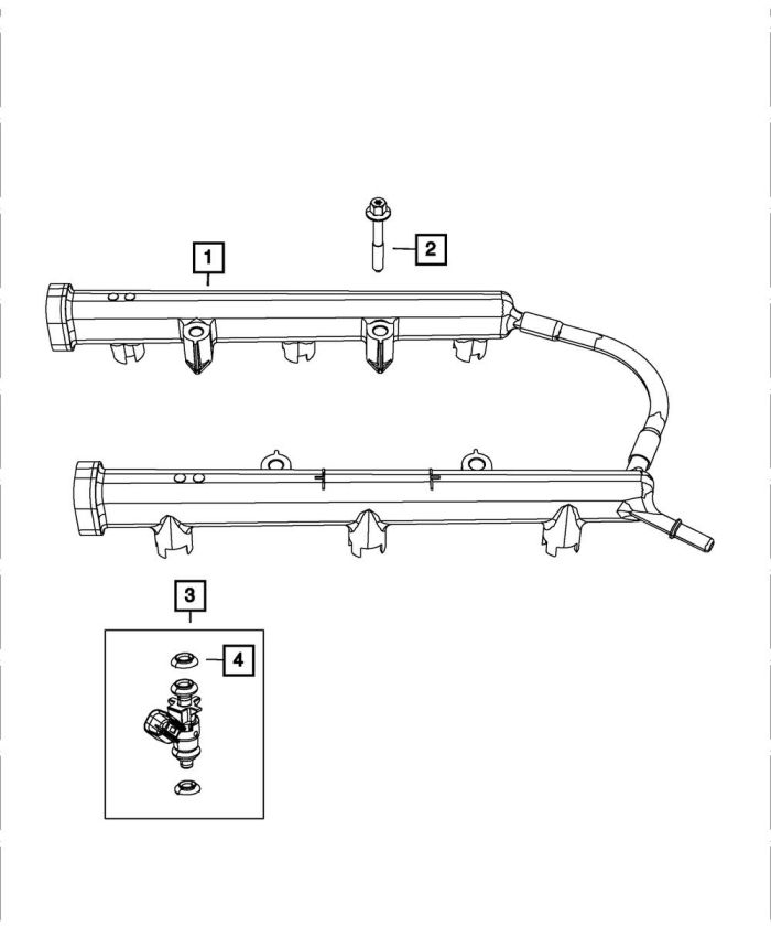 Mopar 5184085AD Fuel Injector