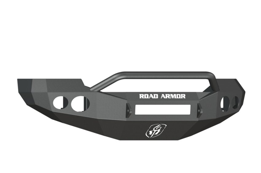 Road Armor 60504B-NW 05-07 Ford F-250 Stealth Front Bumper w/Pre-Runner Guard - Tex Blk