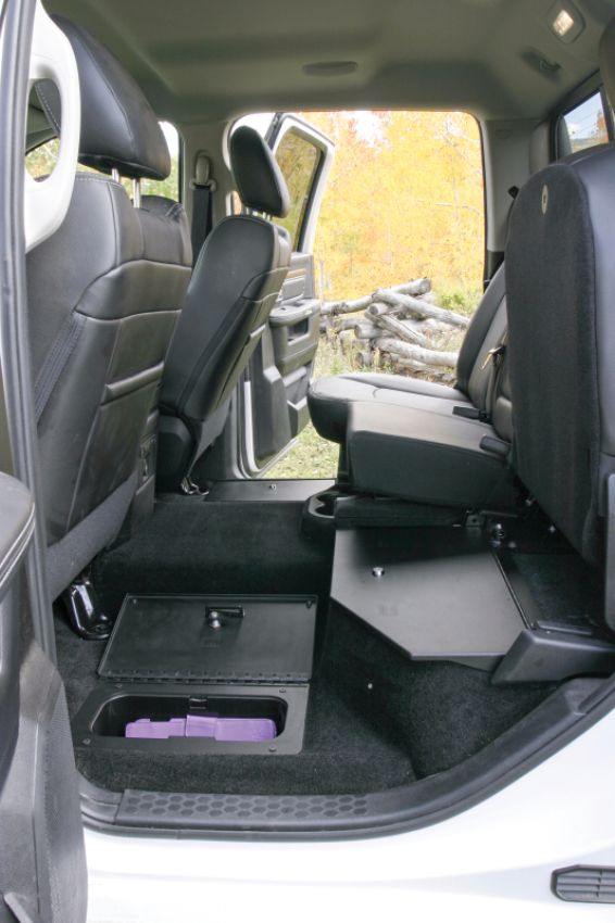 Tuffy Products 311-01 Tuffy Ram Trucks Crew Cab Infloor Lid W/ Keyed Lock