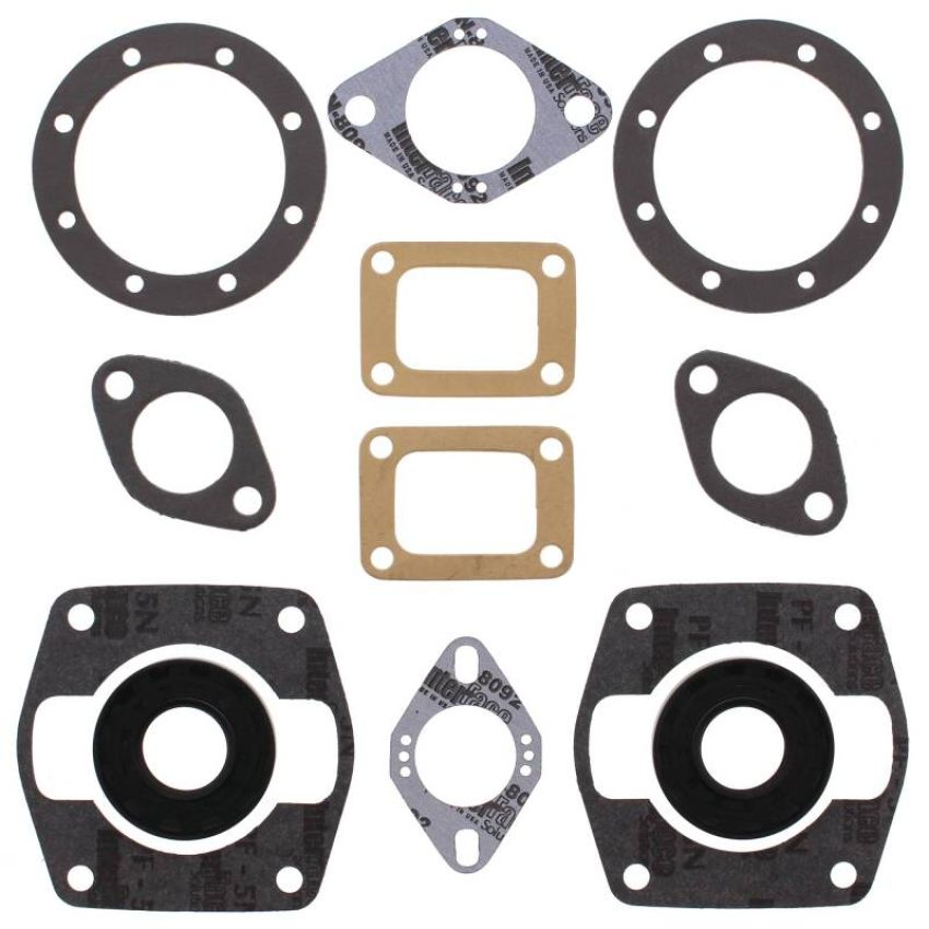 Vertex Pistons 711038X Vertex Gaskets  Hirth 273R/275R 27/2 FC/2 Complete Gasket Kit w/ Oil Seals