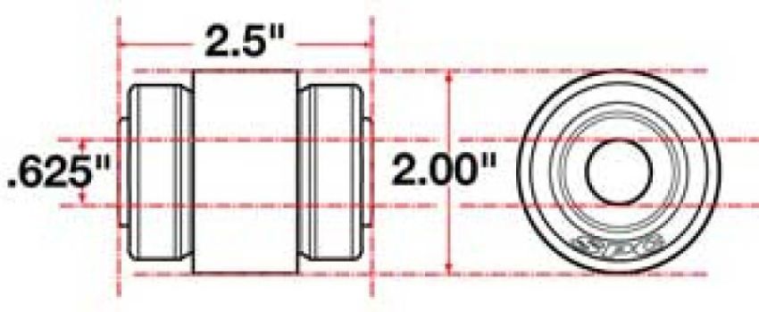 SPECIALTY PRODUCTS COMPANY 15609 X-AXIS SEALED FLEX JOINT