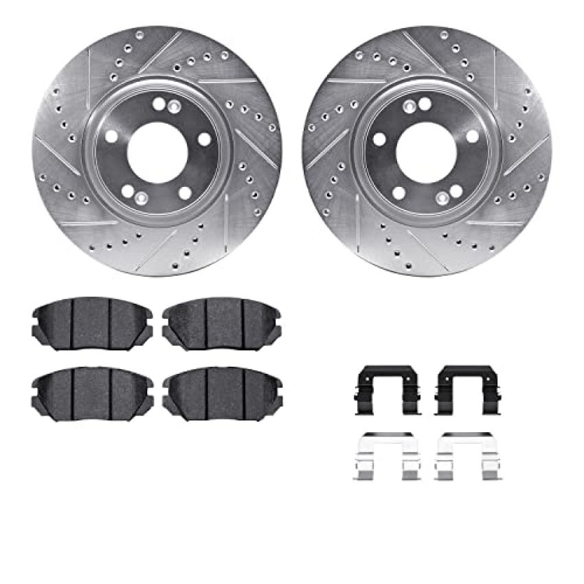 Dynamic Friction 7512-03031 Rotor Kit