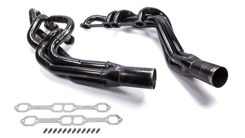 SCHOENFELD SCH136V18 Crossover Headers Chevy 18 Degree 1-3/4 - 1-7/8